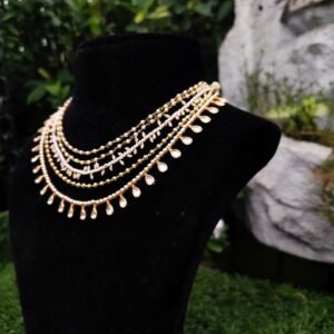 Multi-Layer Gold-Toned Haar